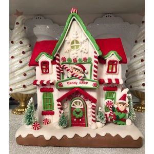 Candy Shop Gingerbread House by Valerie Parr Hill